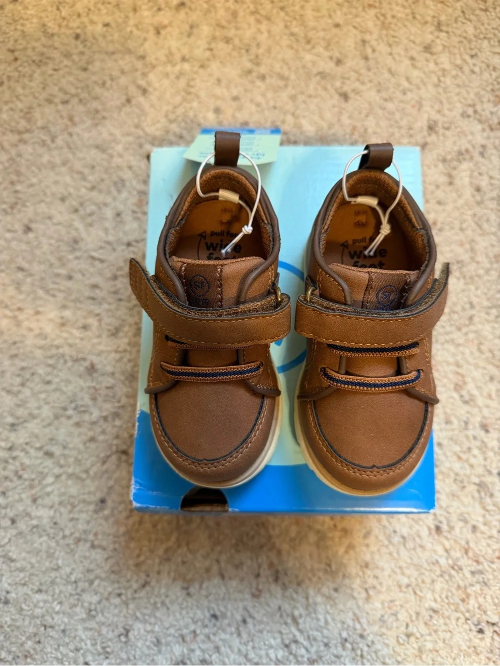 Stride Rite 360 Ethan Little Kid Brown Casual Shoes Size 6M